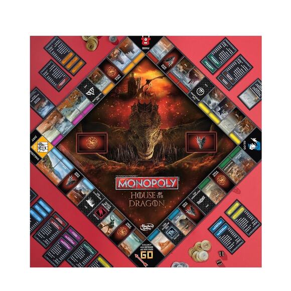 Monopoly House of the Dragon Edition Board Game - Picture 4 of 13